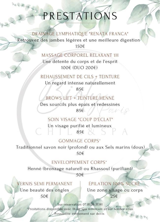 Bioty Chill & Spa Le Blanc-Mesnil Kültér fotó